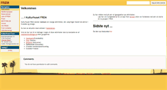 Desktop Screenshot of frem.svaneke.net